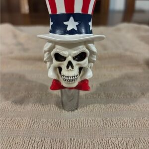 Skull Keg Tap Handle